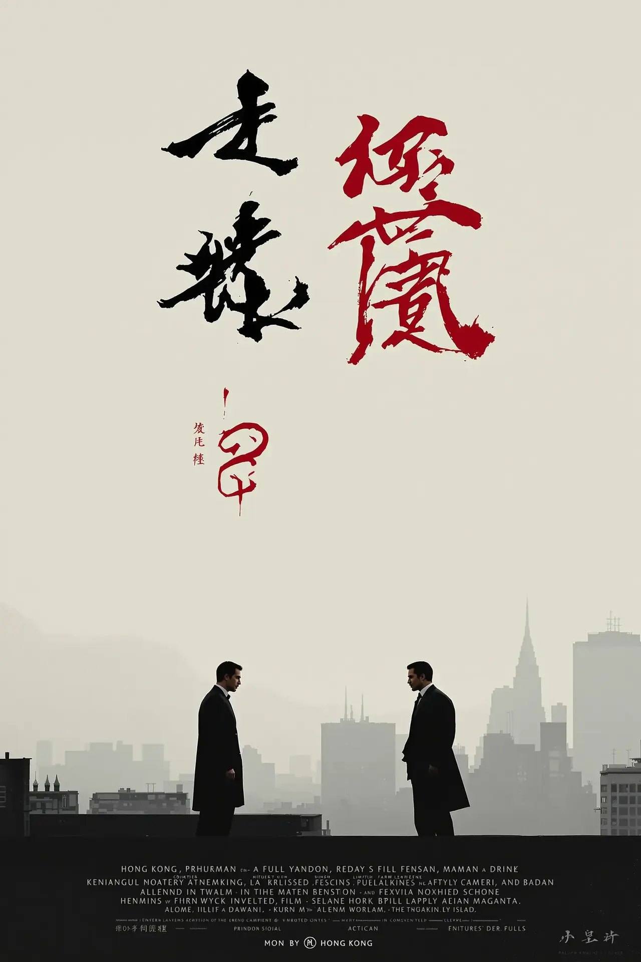 无间道电影海报