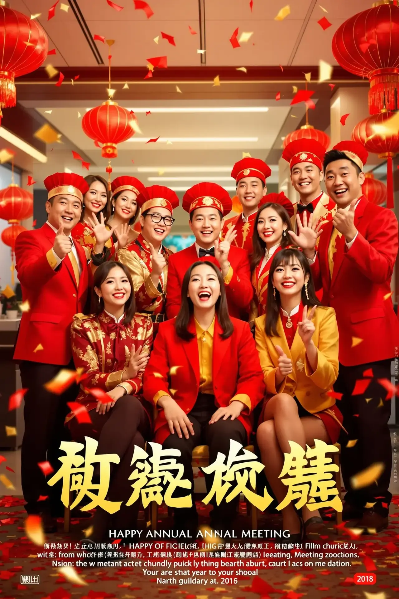 年会不能停！电影海报